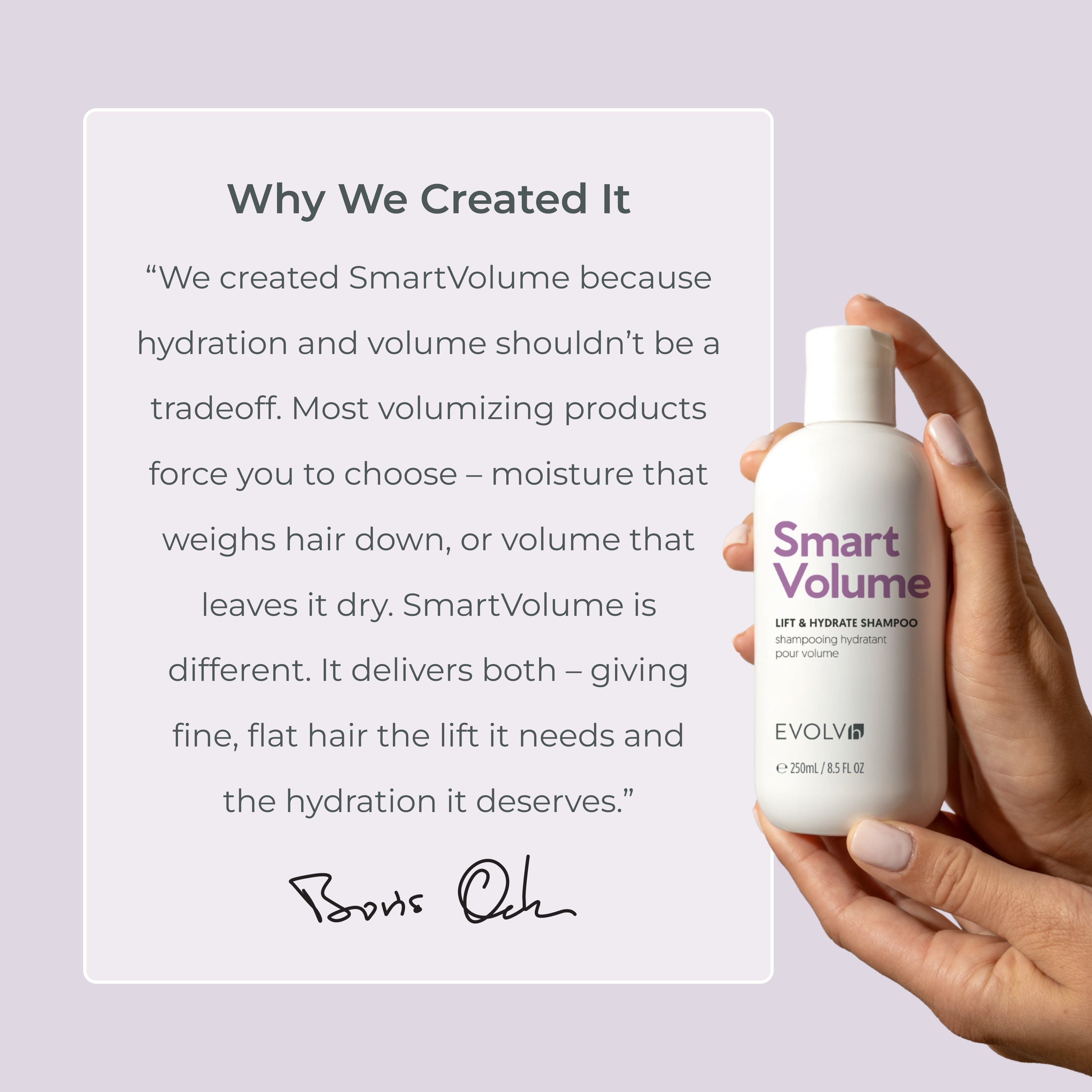 EVOLVh SmartVolume Lift & Hydrate Shampoo and Conditioner Duo