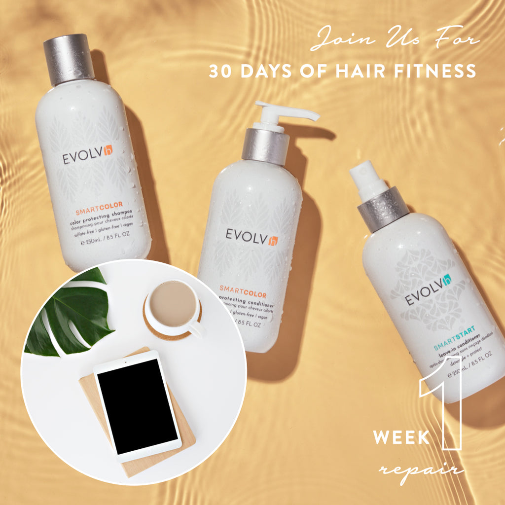 30 Days Of Hair Fitness | Week 01: Repair