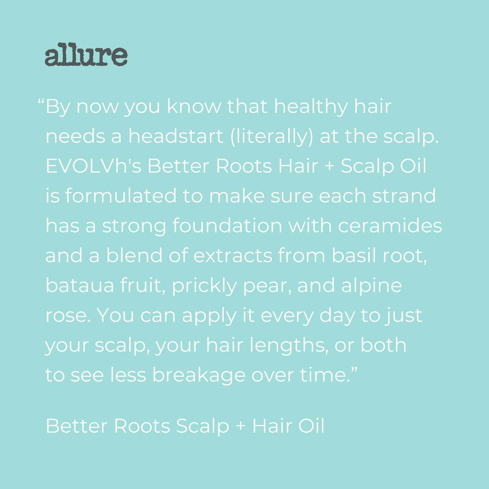 EVOLVh  Better Roots Serum and Oil Duo