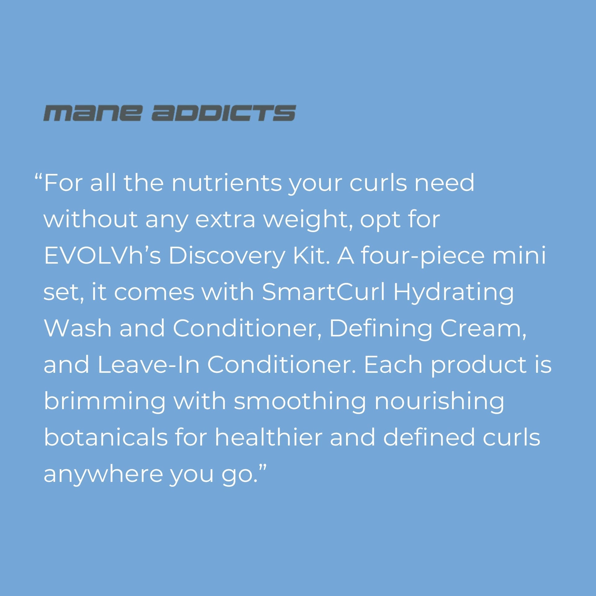 EVOLVh  Curls Discovery Kit