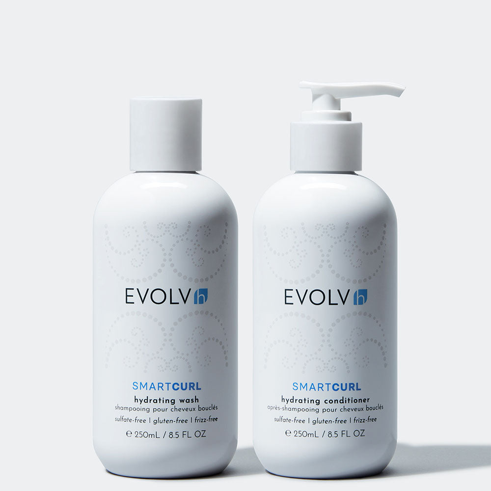 EVOLVh  SmartCurl Hydrating Wash & Conditioner Duo