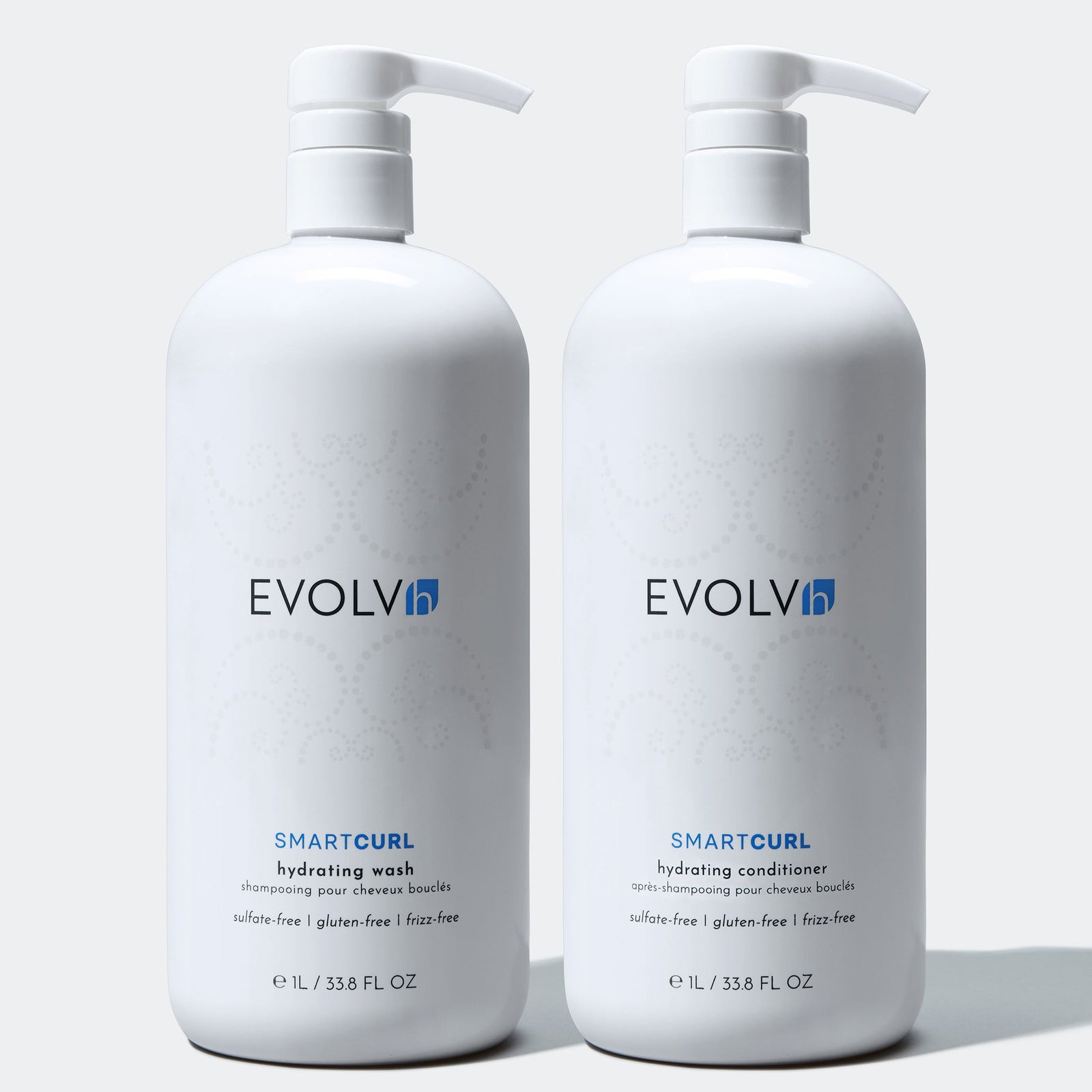 EVOLVh  SmartCurl Hydrating Wash & Conditioner Liter Duo