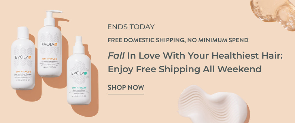 Clean hair products from EVOLVh – shop now