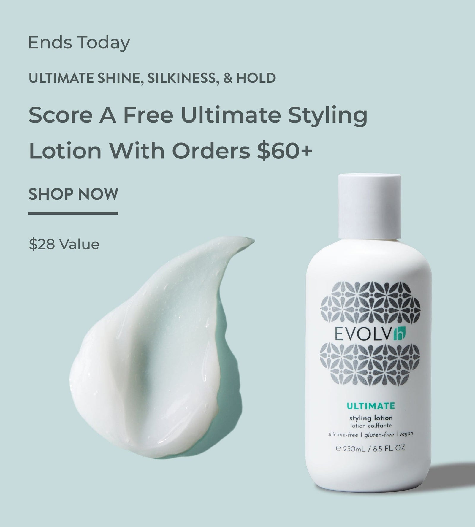 Clean hair products from EVOLVh – shop now