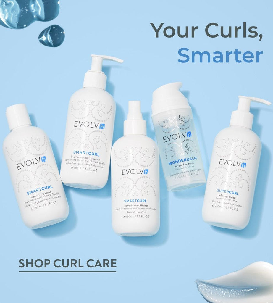 Clean hair products from EVOLVh – shop now